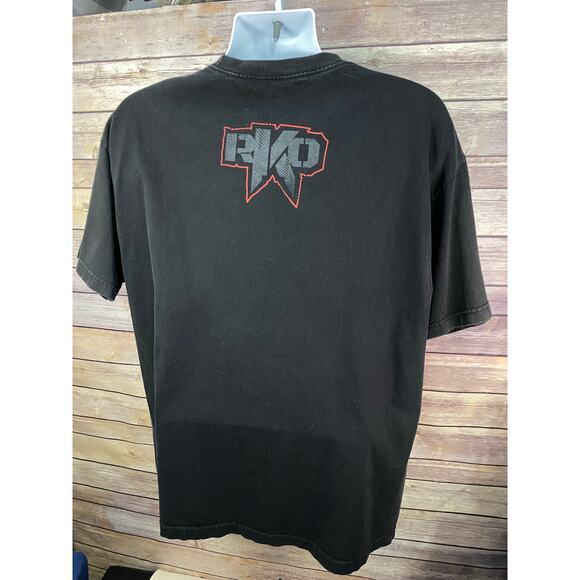 WWE Randy Orton RKO Snake Wrestling T-shirt Black Mens Size XL Wrestling Tee - Picture 2 of 9